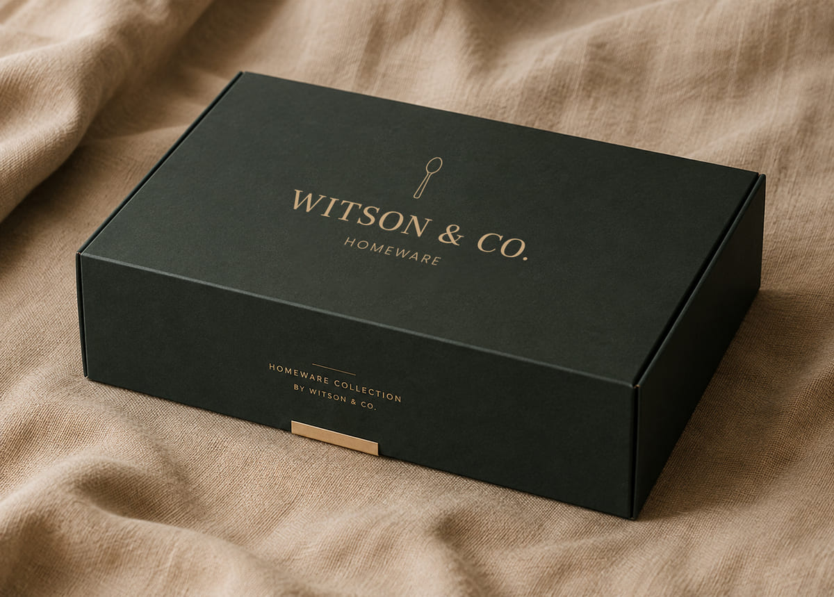 Witson & Co. branded packaging
