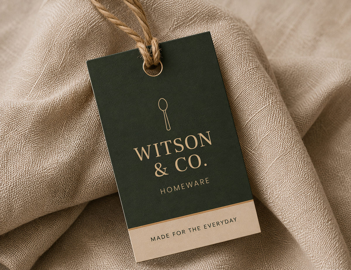 Witson & Co. branded packaging