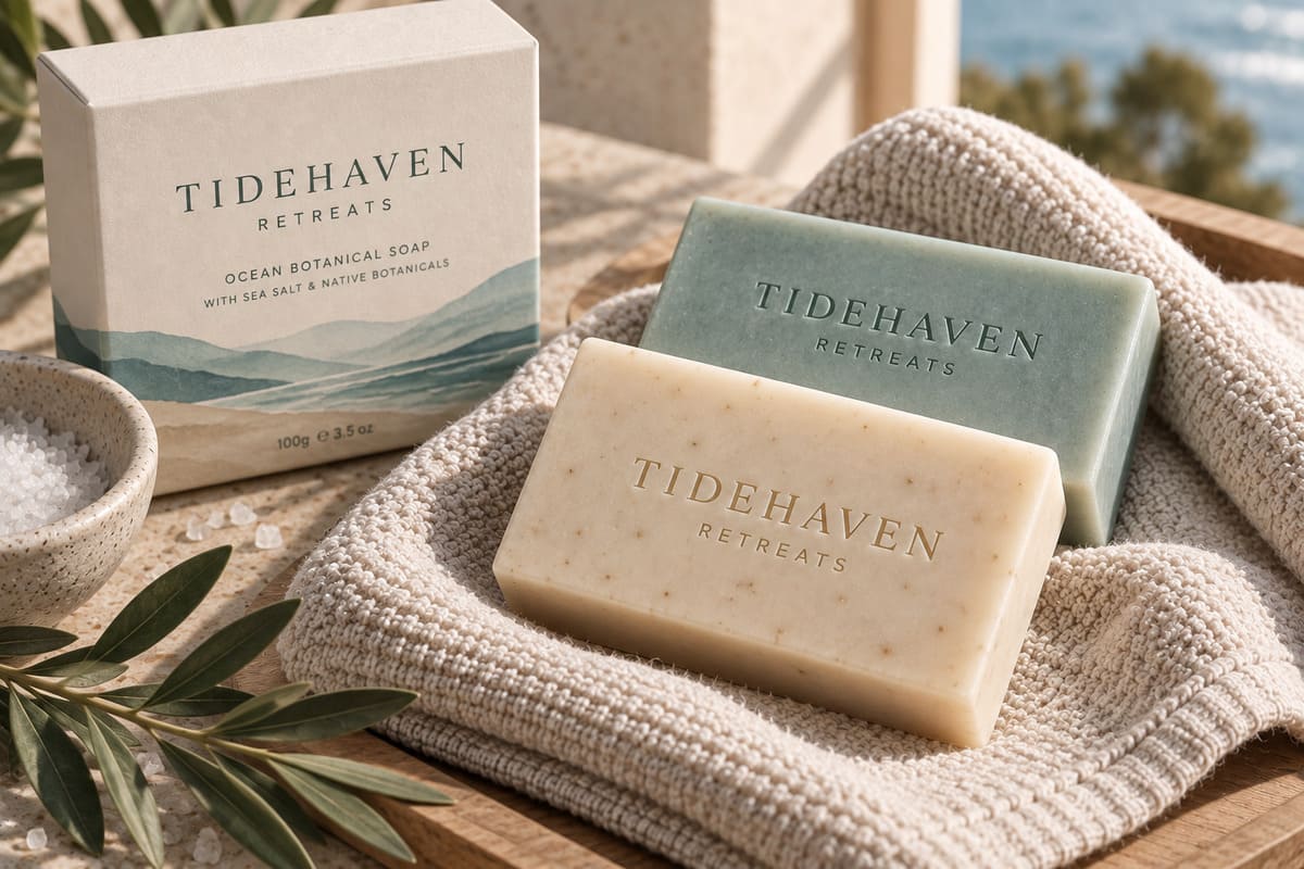 Tide Haven Retreats branded guest materials